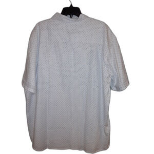 Paper Denim & Cotton 3XL White Print Button Down Shirt